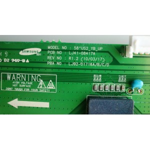 Y-UP BUFFER 716B / LJ92-01716B SAMSUNG BN96-14980A MODELO PN58C6400TFXZA